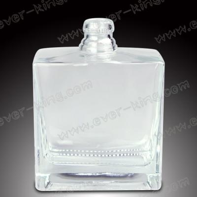 China Alto pedernal blanco botellas del licor de la suposición de 1000 ml para el Tequila en venta