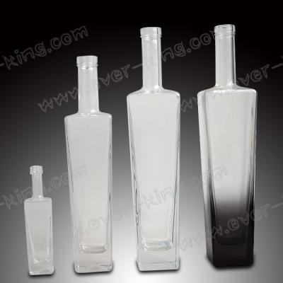 China Customed Personal Screw Top 750ML Luxury Liquor Bottle for sale
