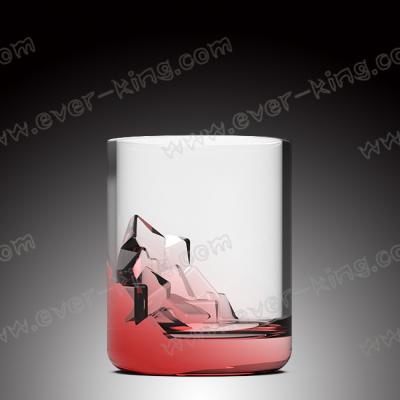 Китай Чашка ломкое 200ml причудливого вискиа вина дизайна стеклянная продается