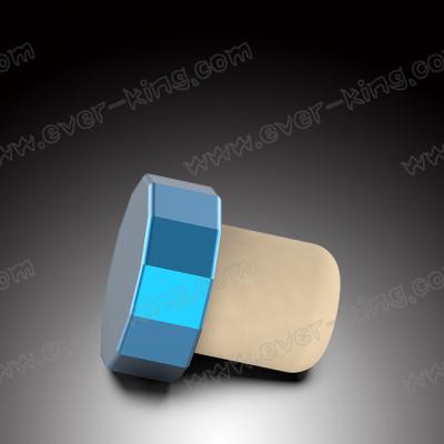 China Metal Plastic Spirits Closure Glass Bottle Corks For Luxury Liquor And Spirits for sale