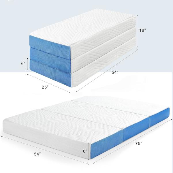 Quality Folded Memory Foam Pad, 15CM Thickness, Twin - King Size, 100 PCS MOQ, Oeko Tex Standard 100 for sale