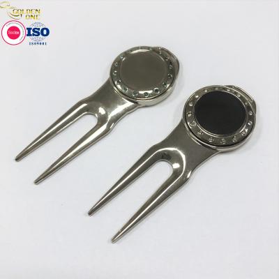 China Wholesale Best Ball Marker Supplier Metal Divot Repair Tools Multifunctional Golf Divot For Golf Item for sale