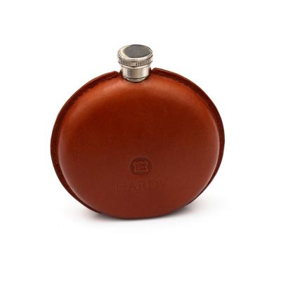 China Mini Promotional Business Gifts Engraved Round Whisky Hip Flask Bottle for sale