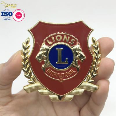 Chine Aimant mol adapté aux besoins du client de réfrigérateur de ville de souvenir de l'émail 3d Logo Metal Magnet Fridge fait sur commande pour le touriste à vendre