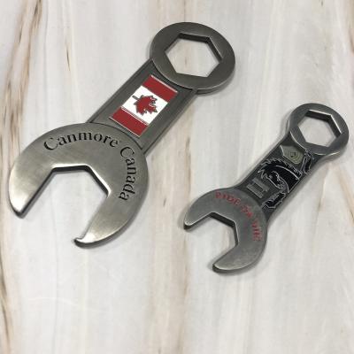 China Business Card Personalized Wine Opener , Beer Cork Screw Custom Made Bottle Openers for sale