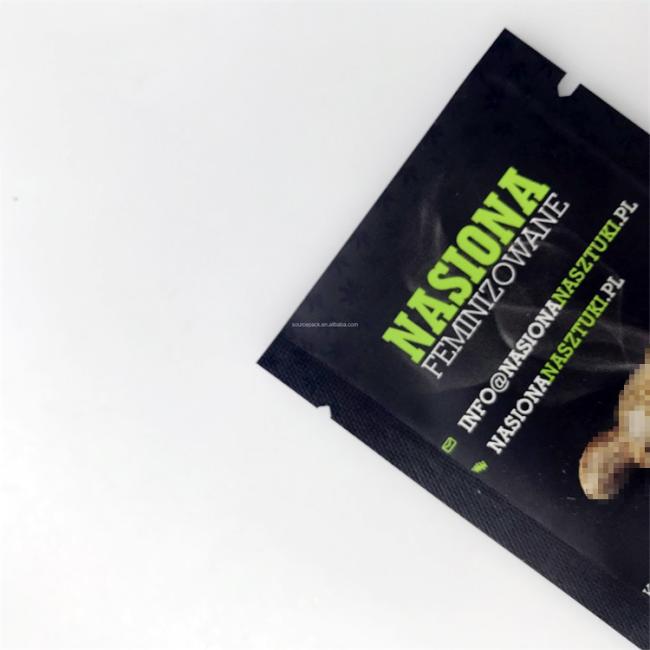 Plastic Custom Weed Packaging Heat Sealing And Odor Control Smell Proof For Products