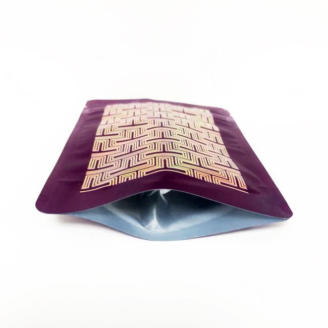 UV Printing Holographic Stand up Pouch Ziplock Mylar Packaging Bag for Weed Food