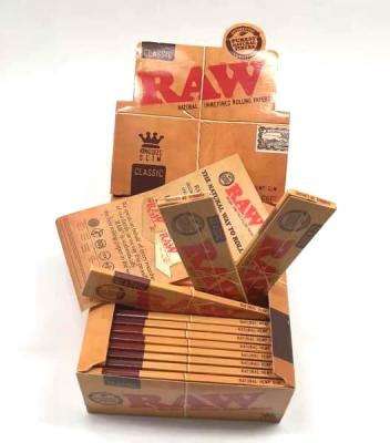 China King Size Slim Smoking Rolling Paper Cigarette Food Grade Ink for sale