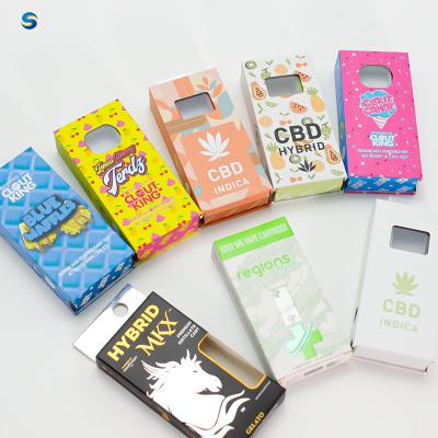China Cardboard Counter Shelf Ready Vape Packaging Tear Away Paper Box Display for sale