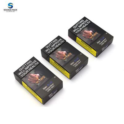 China Custom Blank 4 10 20 Packs Empty Cigarette Rolling Packs Cigarette Boxes for sale