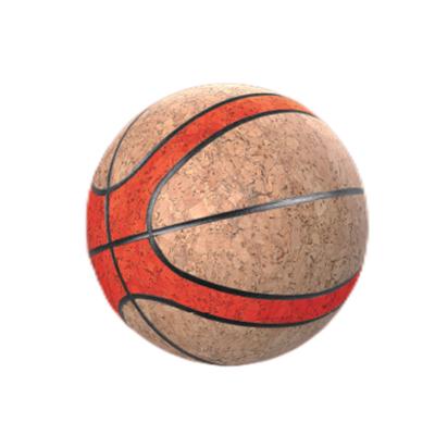 China Anti Static Soft Cork Basketball For All Ages Size 6 for sale