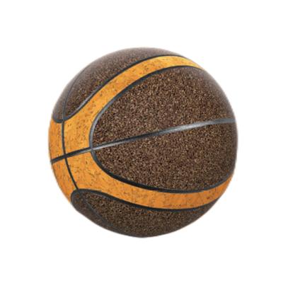 China Size 5 Custom Cork Basketball Ball Ageing Resistance For Every Occasion for sale