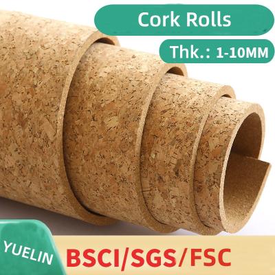 China Floral Cork Surface Cork Roll for Wall Cork Board Sheets Bulletin Board for sale