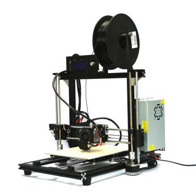 China Black Aluminum DIY 3D Printers , Homemade 3 Dimensional Printer for sale