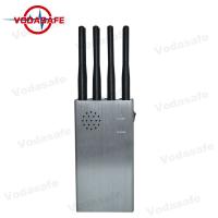 China WiFi Lojack 3G Portable Mobile Jammer 5 - 30m Cover Radius No Harm To Human Being for sale