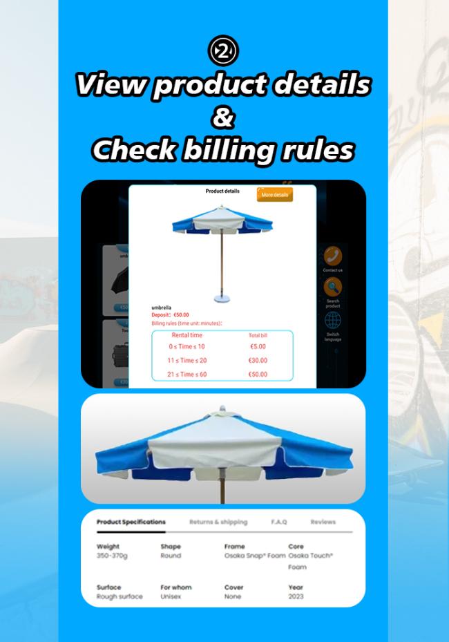 secondly view the product detail and check the billing rules