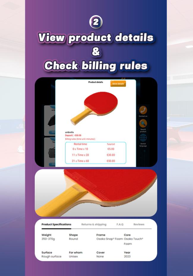 Secondly, check the product detail and the billing rules.