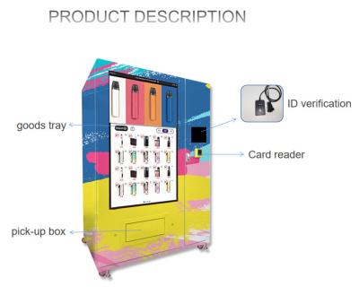China Máquina de venda automática comercial do POP do tela táctil de Eectronic para a propaganda à venda