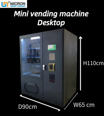 China Strip Steel Door Mini Snack Beverage Small Item Vending Machine With Smart System for sale