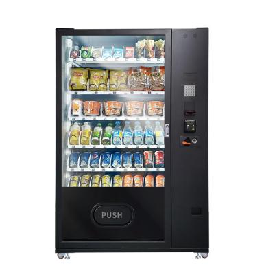 China Máquina de venda automática a fichas esperta, alimento de poupança de energia e máquina de venda automática da bebida, remotamente energia do controle, mícron à venda