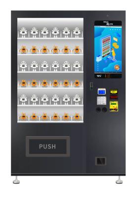Китай Автомат с освещением экрана касания 22 дюймов/СИД, автомат подарка игрушек детей любимый Sprials, микрон продается