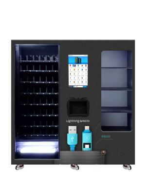 China Mobile Accessories Mobile Data Cable Vending Machine With X-Y Axis Elevator, Micron for sale