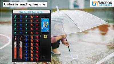 China 270 Umbrella Vending Machine For Metro Station Bus Station Micron Smart Vending Machine for sale