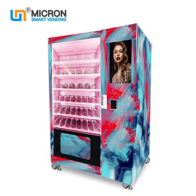 China Belleza de la máquina expendedora de los cosméticos de la pestaña de la capacidad grande con la publicidad de la pantalla en el centro comercial en venta