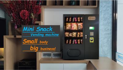 China Máquina de venda automática pequena do petisco da cor preta dos acessórios de Mini Vending Machine For Mobile de 1 medidor à venda
