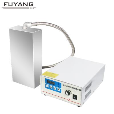 China Limpiador ultrasónico sumergible de encargo del transductor 40khz de FUYANG para las piezas del coche en venta
