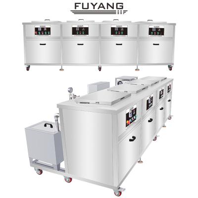 China Ultrasonic Automotive Parts Cleaner Equipment  40KHz 360L Five Tanks for sale