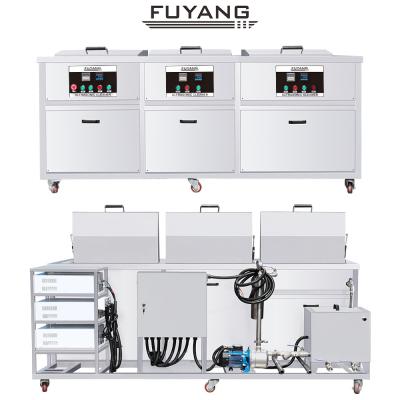 China Lavadora industrial del equipo de la limpieza ultrasónica de SUS304 96L con el enjuague/filtro-secador en venta