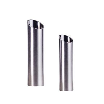 China 2205 2507 Round Stainless Steel Welded Pipe AISI 100mm-6000mm 304 304L 316L for sale