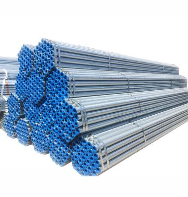 China Galvanized Steel Pipe/Hot Dipped Galvanized Round Steel Pipe 1.5 In Zink Pipe for sale