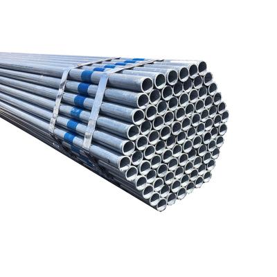 China Hot Dip Hollow Zink 1mm Thick Carbon Galvanized Round Steel Pipe/Tube for sale