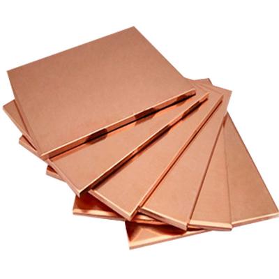 China Red Copper steel Sheet 99.99% Pure 1.2mm, 2mm 3mm Copper Sheet Copper Plate for piping for sale