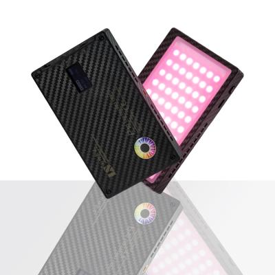 China 3200k Rgb HS-P12 Pocket Led Video Light 15 Light Effects Mobile APP Control for sale