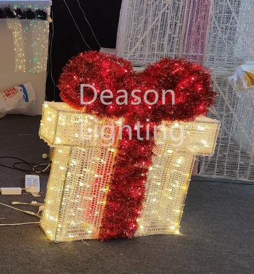 China Lighted christmas gift boxes for sale