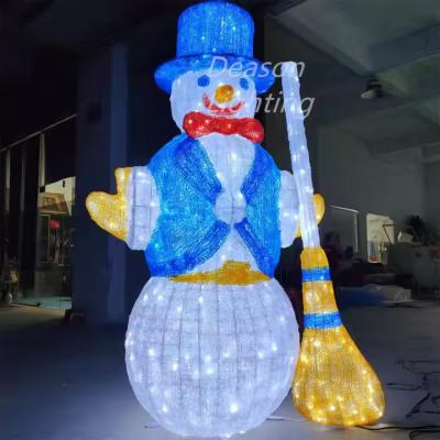 China Outdoor lighted snowman christmas decorations for sale