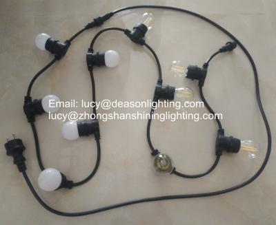 China festoon lighting cable E27 for sale