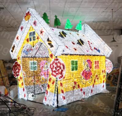 China led christmas outdoor giant christmas house decorations for sale
