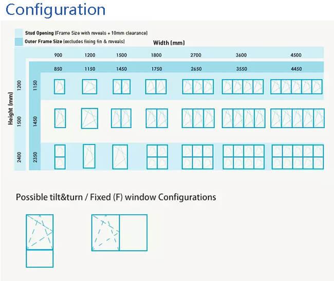 horizontal casement windows