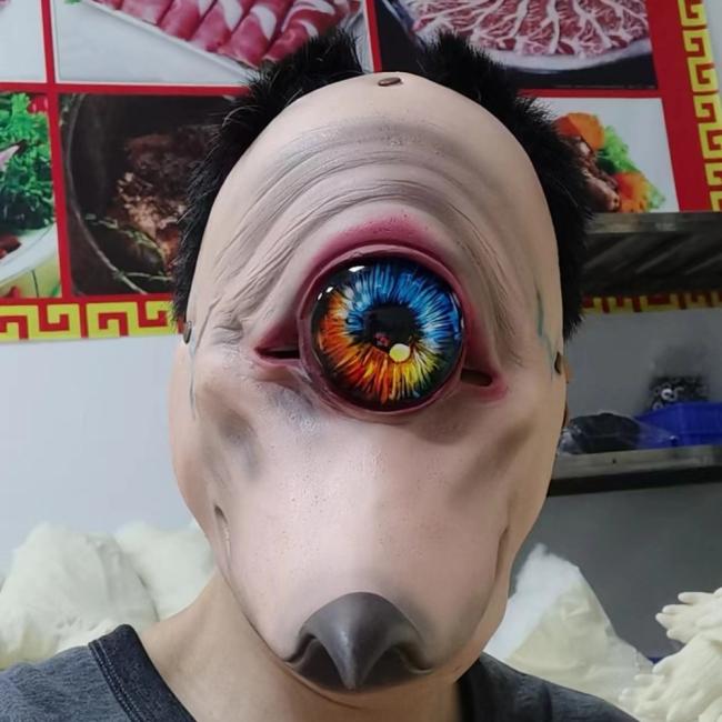 Unique monster mask for creative projects