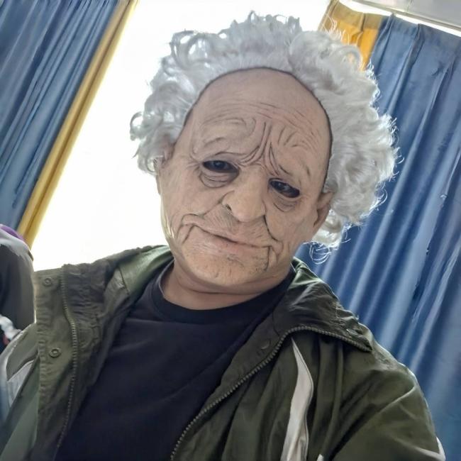 Promotional facial disguise mask