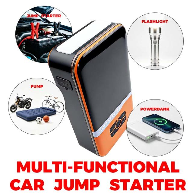 DN22 Portable Car Jump Starter with Air Compressor
