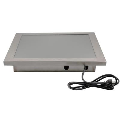 China RoHS Fanless Waterproof Panel PC 1.5mm Stainless Steel for sale