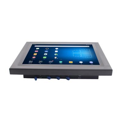 China 1280×1024 Waterproof Panel Pc PCAP Touch Flat Metal Enclosure IP65 PoE for sale
