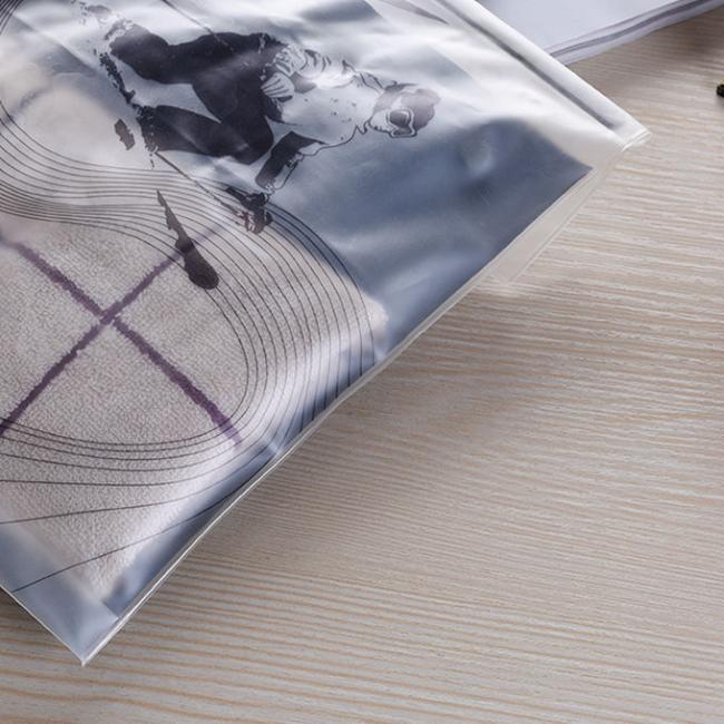 Factory sale clear pvc plastic clothes hanger packaging bag