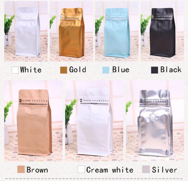 New rose gold black metalized foil pouch plastic k frost candy bag rainbow