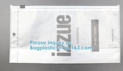 China HOOK HANDLE BAGS, RIGID HANDLE ZIPPER BAGS, SWIMWEAR BAGS Custom Hanging Hook Packaging Bag for sale